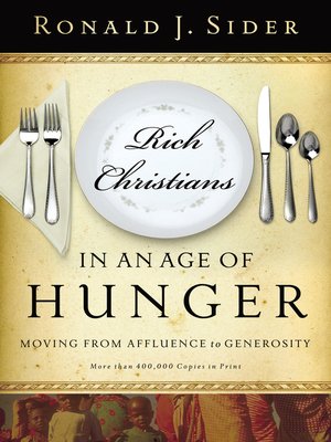 cover image of Rich Christians in an Age of Hunger